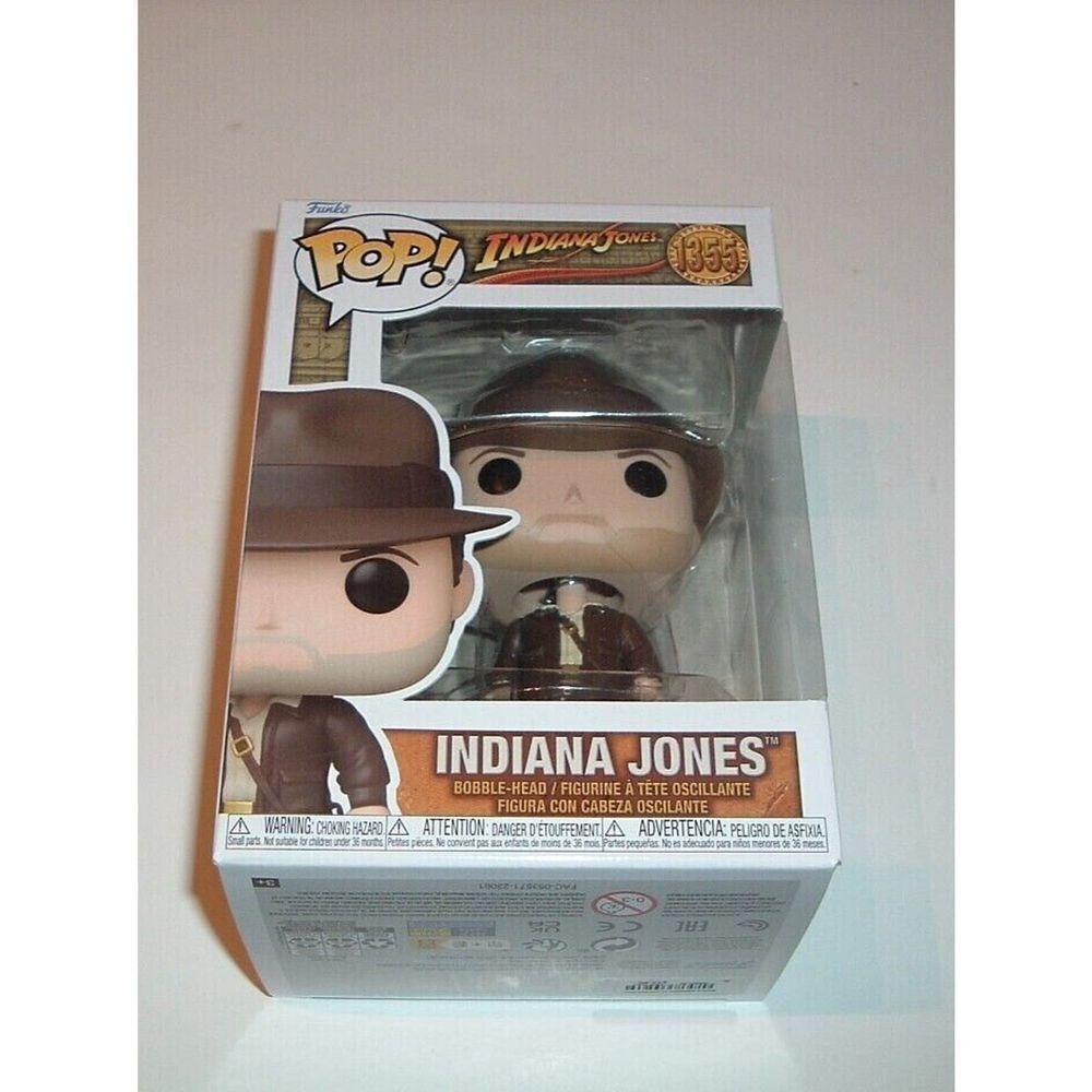 FUNKO POP! INDIANA JONES‎ in Jacket #1355~ MINT~ INDIANA JONES SERIES NIB